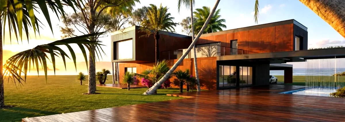 Villa Luxia 600 S de SteelNest Concept, vue d'ensemble