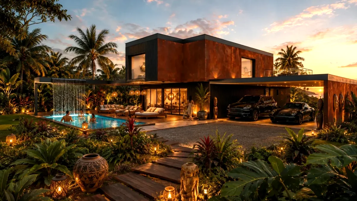 Villa Luxia 600 S de SteelNest Concept de nuit