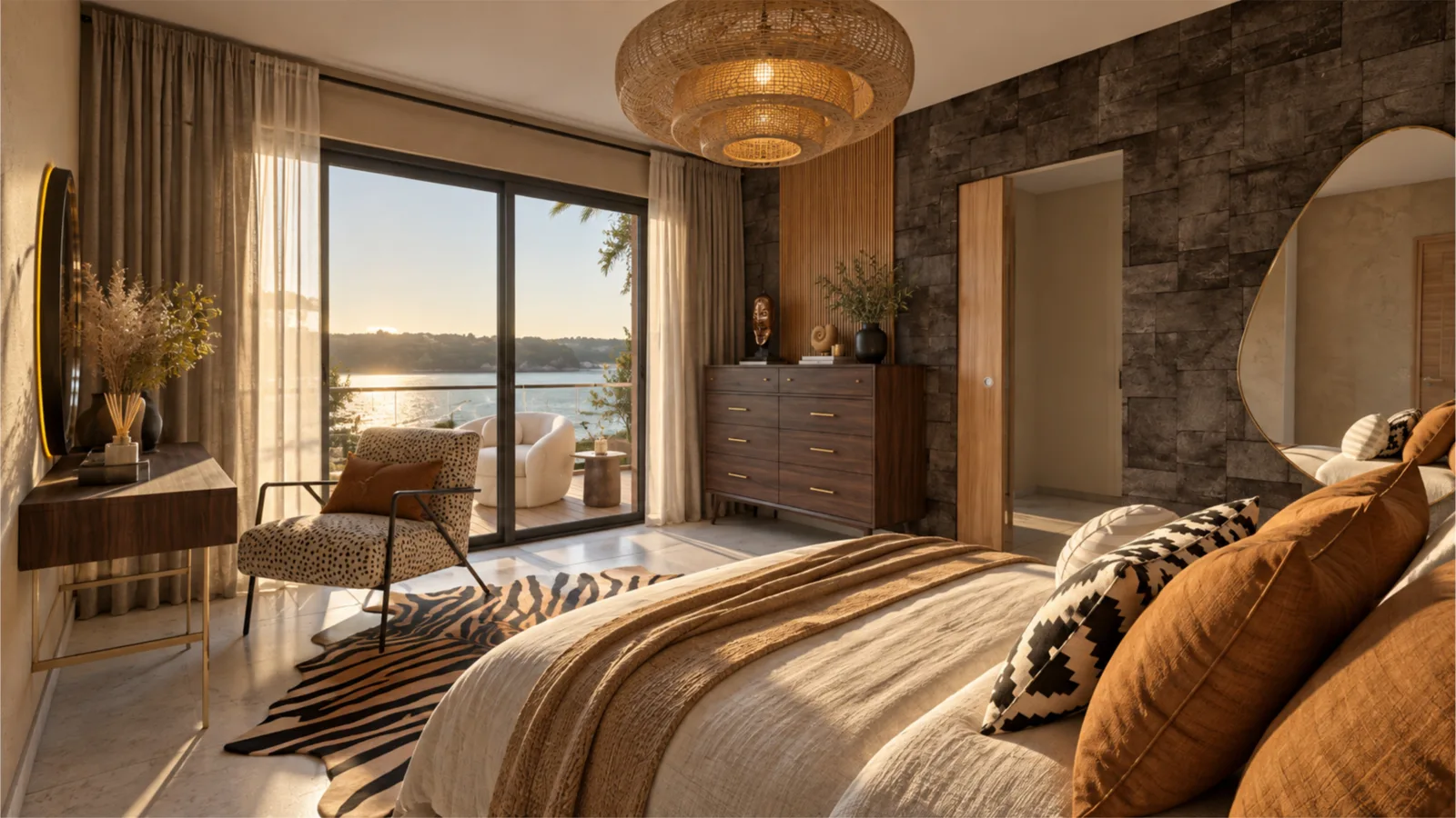 Suite principale à la lumière du soir — Luxia 600 S