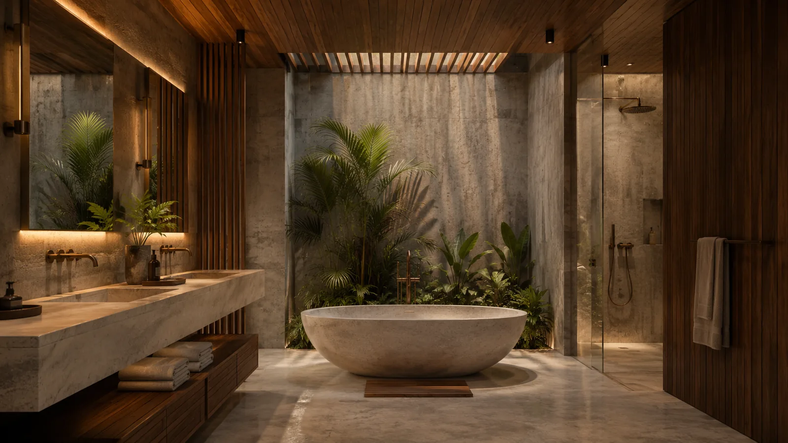 Salle de bain spa